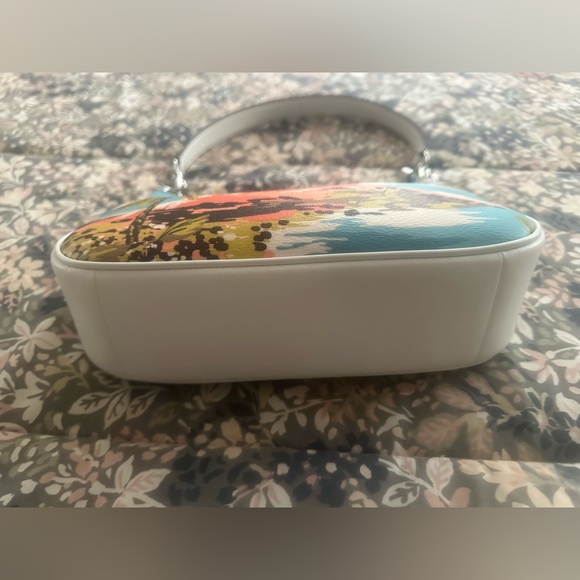 🌀COACH TERI SHOULDER BAG WITH HAWAIIAN PRINT - LIKE NEW ( NEVER USED ) - Picture 7 of 7